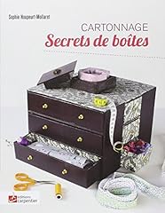 Secrets boîtes cartonnage d'occasion  Livré partout en France