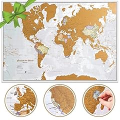 Scratch travel map for sale  Delivered anywhere in USA 