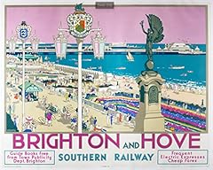 Vintage poster brighton for sale  Delivered anywhere in UK