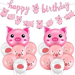 Pig birthday party for sale  Delivered anywhere in USA 