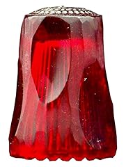 Crystal glass thimble for sale  Delivered anywhere in UK
