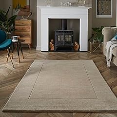 Wool bordered rug for sale  Delivered anywhere in UK