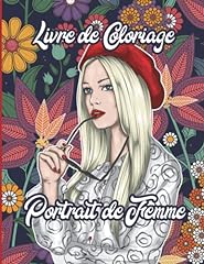 Livre coloriage portrait d'occasion  Livré partout en France