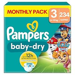 Pampers baby dry for sale  Delivered anywhere in UK