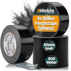 Hinrichs panzertape schwarz gebraucht kaufen  Wird an jeden Ort in Deutschland