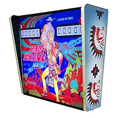 Backglass flipper big d'occasion  Livré partout en France