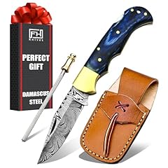 Handmade damascus pocket for sale  Delivered anywhere in USA 