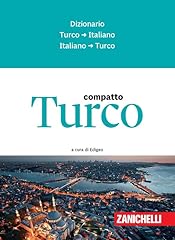 Turco compatto. dizionario usato  Spedito ovunque in Italia 