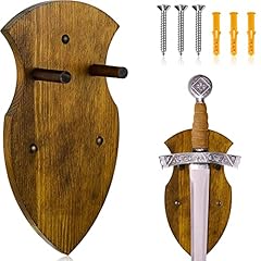 Wooden sword plaque for sale  Delivered anywhere in UK