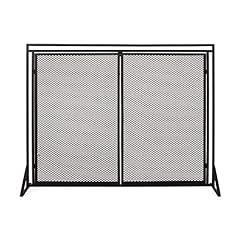 Christopher Knight Home Novia Iron Fireplace Screen, for sale  Delivered anywhere in USA 