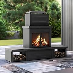 Sunjoy outdoor fireplace for sale  Delivered anywhere in USA 