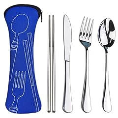 5pcs portable silverware for sale  Delivered anywhere in USA 
