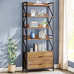 Tribesigns bookshelf drawers for sale  Delivered anywhere in USA 