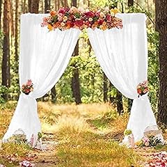 White chiffon backdrop for sale  Delivered anywhere in USA 