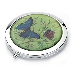 Compact mirror butterfly for sale  Delivered anywhere in UK
