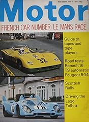Motor magazine 1971 for sale  Delivered anywhere in UK