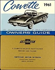 1961 corvette owner for sale  Delivered anywhere in USA 