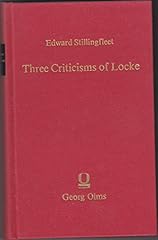 Three criticisms locke for sale  Delivered anywhere in UK