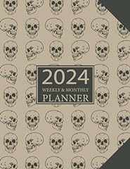 Skull planner 2024 for sale  Delivered anywhere in UK