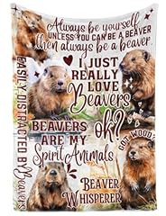 Huglanket beaver gifts for sale  Delivered anywhere in USA 