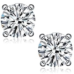 Moissanite stud earrings for sale  Delivered anywhere in USA 