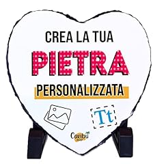 Pietra personalizzata ardesia usato  Spedito ovunque in Italia 