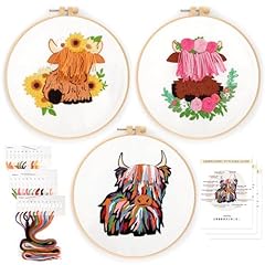 Embroidery kits highland for sale  Delivered anywhere in USA 