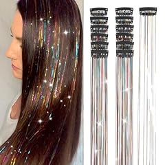 Hair tinsel 12pcs for sale  Delivered anywhere in USA 