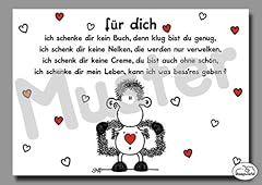 Liebeskarte schenk postkarte gebraucht kaufen  Wird an jeden Ort in Deutschland