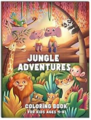 Jungle adventures coloring for sale  Delivered anywhere in USA 