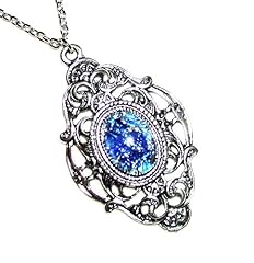 Czech glass blue for sale  Delivered anywhere in USA 