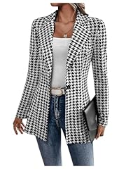 Gorglitter women houndstooth for sale  Delivered anywhere in USA 