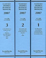 Stones justices manual for sale  Delivered anywhere in UK