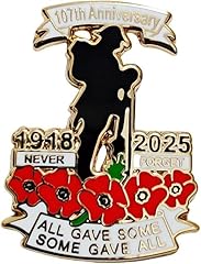 Poppy badges pins for sale  Delivered anywhere in UK