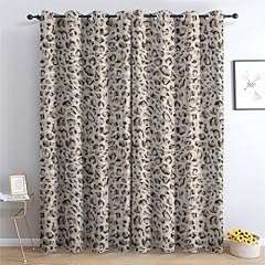 Leopard print curtains for sale  Delivered anywhere in UK