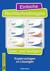 Einfache rechtschreibregeln ü gebraucht kaufen  Wird an jeden Ort in Deutschland