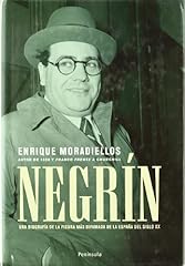 Negrín. una biografía d'occasion  Livré partout en France