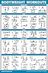 Bodyweight workout exercise for sale  Delivered anywhere in UK