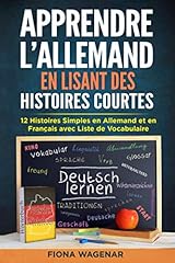 Apprendre allemand histoires d'occasion  Livré partout en France