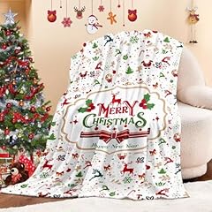 Jameswish christmas blanket for sale  Delivered anywhere in USA 