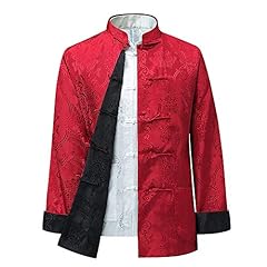 Chinese Traditional Mens Arts Kung Fu Jacket Tang Suit for sale  Delivered anywhere in Canada