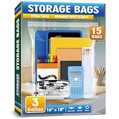 Large gallon zippered for sale  Delivered anywhere in USA 