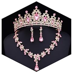 Feltent pink tiaras for sale  Delivered anywhere in USA 