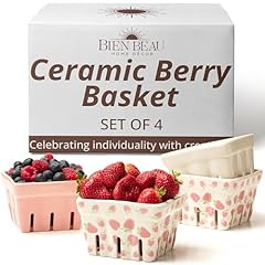 Ceramic berry basket for sale  Delivered anywhere in USA 