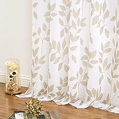 Leaf white sheer for sale  Delivered anywhere in Ireland