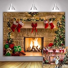 Christmas vintage fireplace for sale  Delivered anywhere in USA 