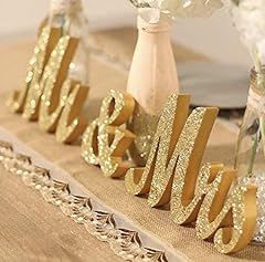 Mrs wooden letters for sale  Delivered anywhere in UK