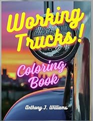 Working trucks coloring for sale  Delivered anywhere in USA 