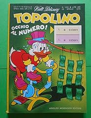 Topolino. occhio numero usato  Spedito ovunque in Italia 