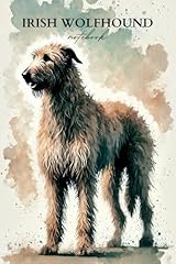 Irish wolfhound notebook for sale  Delivered anywhere in UK